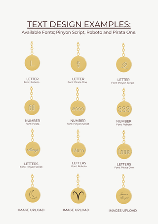 Halo Lariat Necklace - Engravable, 18k PVD Gold