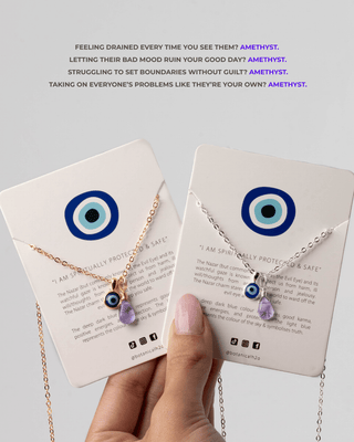 Amethyst Droplet - February Birthstone