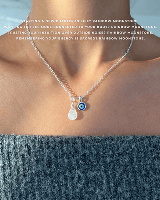 Moonstone Droplet - June Birthstone
