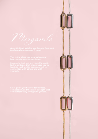 Blush Morganite Bracelet