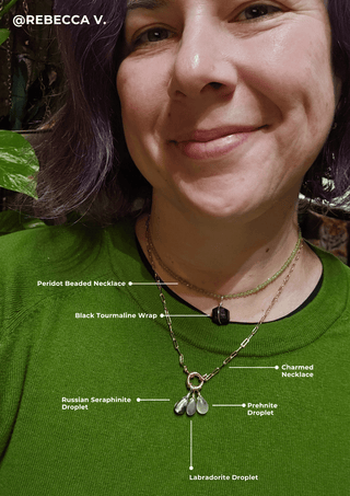 Peridot Beaded Necklace