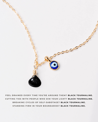 Black Tourmaline Droplet