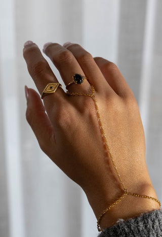 Hand Chain - 14k Gold Fill 7-8" length