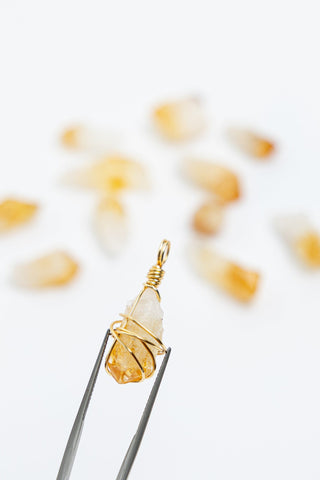 Citrine Wrap - November Birthstone