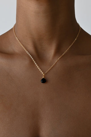 Black Tourmaline Droplet