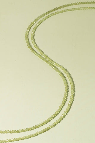 Peridot Beaded Necklace