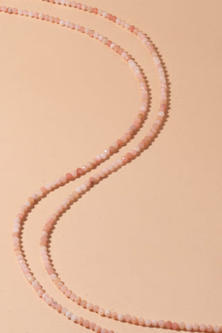 Pink Opal Beaded Bracelet