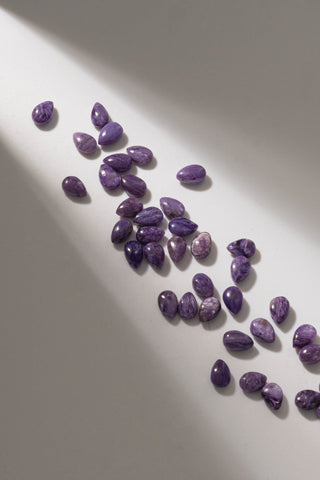 Russian Charoite Droplet