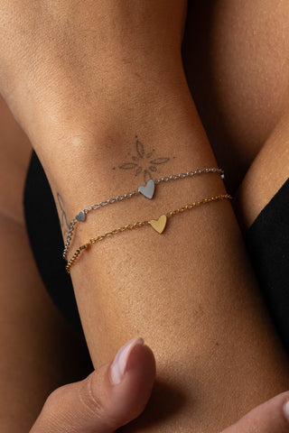 Waterproof Heart Bracelet