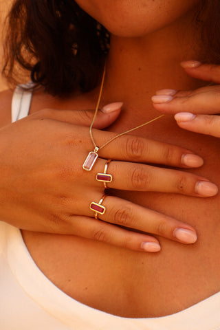 Blush Morganite Necklace