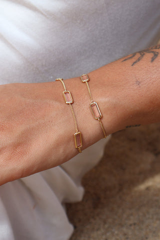 Blush Morganite Bracelet