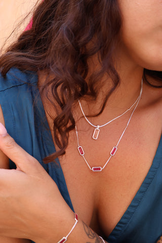 Blush Morganite Necklace