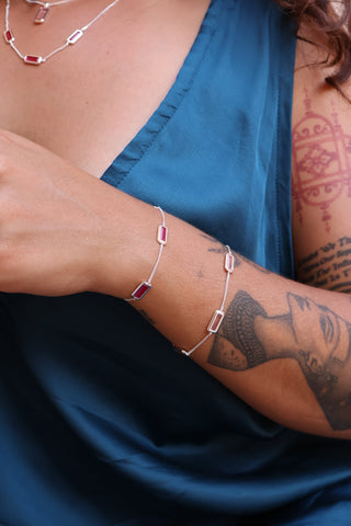 Blush Morganite Bracelet