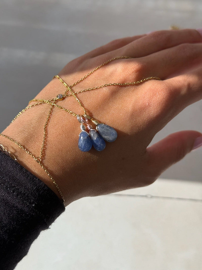 Sapphire Droplet - September Birthstone