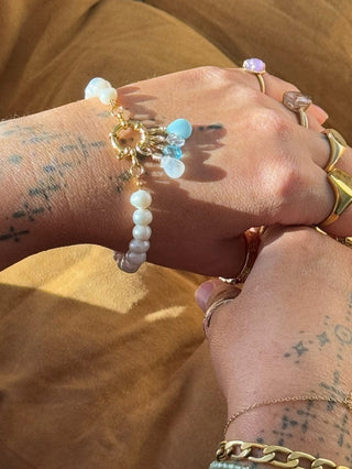 Blue Apatite Petite Droplet