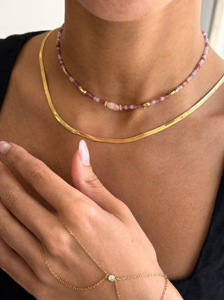 Nile Herringbone Necklace