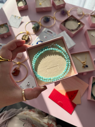 Amazonite Beaded Necklace