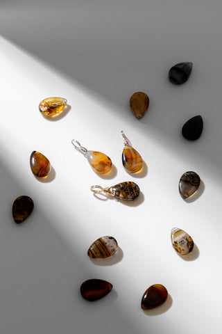 Montana Agate Droplet