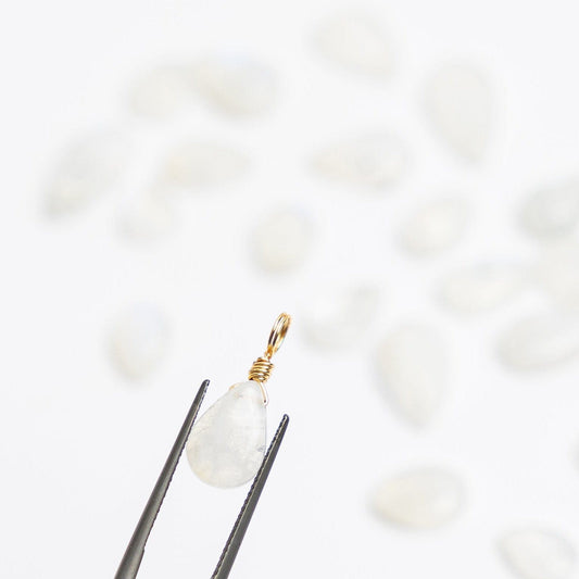 Moonstone Droplet - June Birthstone