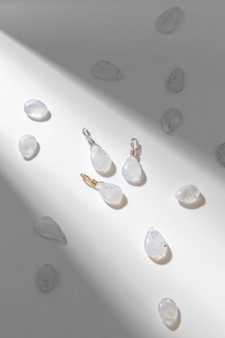 Moonstone Droplet - June Birthstone