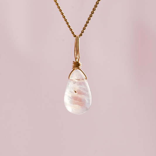 Moonstone for New Beginnings - Crystal Charm