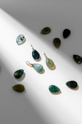 Moss Agate Droplet