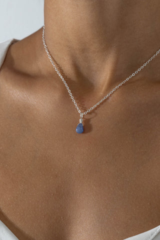Sapphire Droplet - September Birthstone