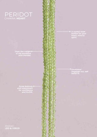 Peridot Beaded Necklace