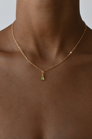 Peridot Petite Droplet - August Birthstone
