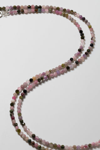Mixed Tourmaline Beaded Anklet