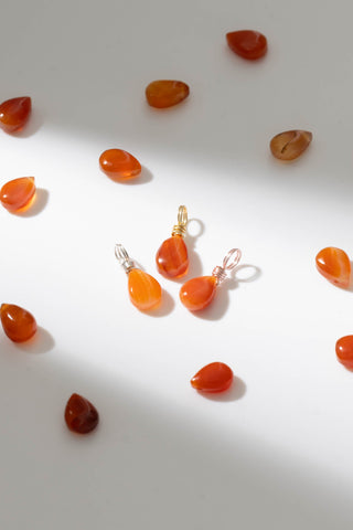 Carnelian Droplet