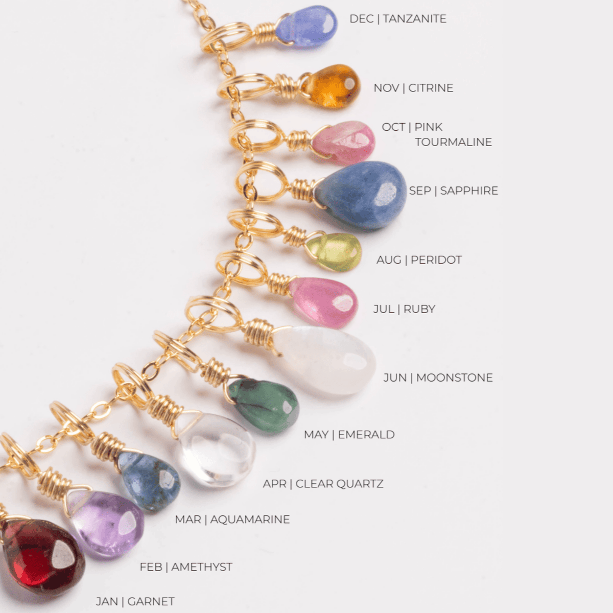3 x Crystal Charm Bundle