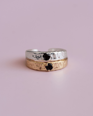 Sahara Toe Ring - Black Tourmaline