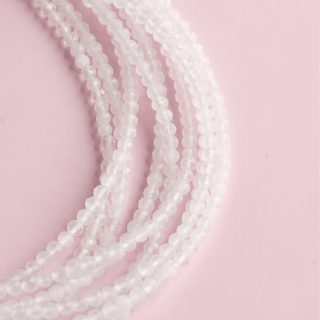 Moonstone Crystal Beaded Necklace