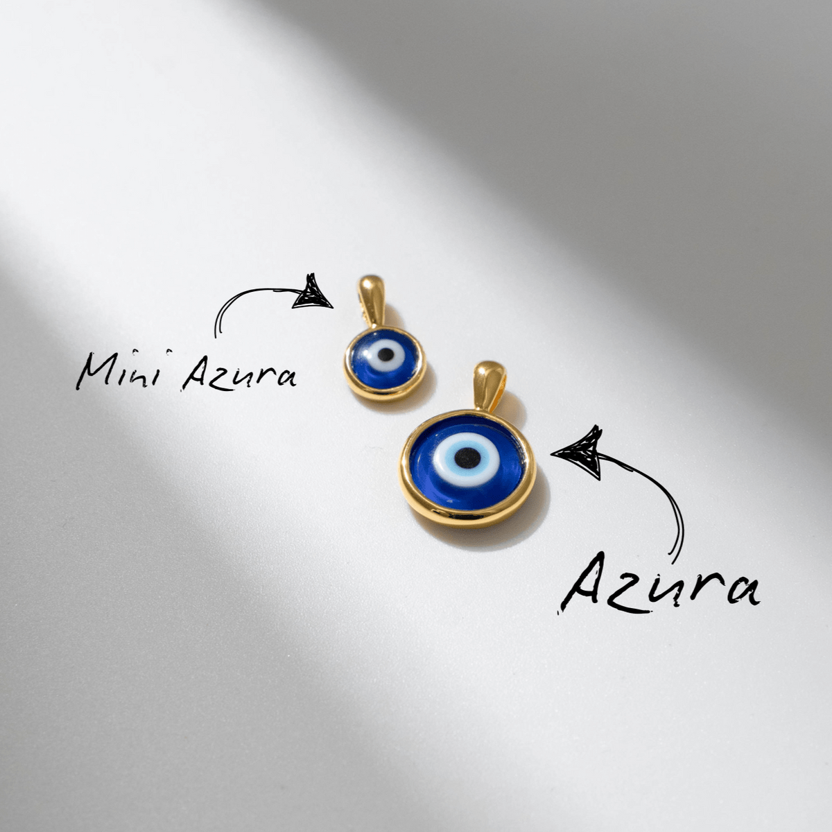 Azura Evil Eye Charm + Necklace