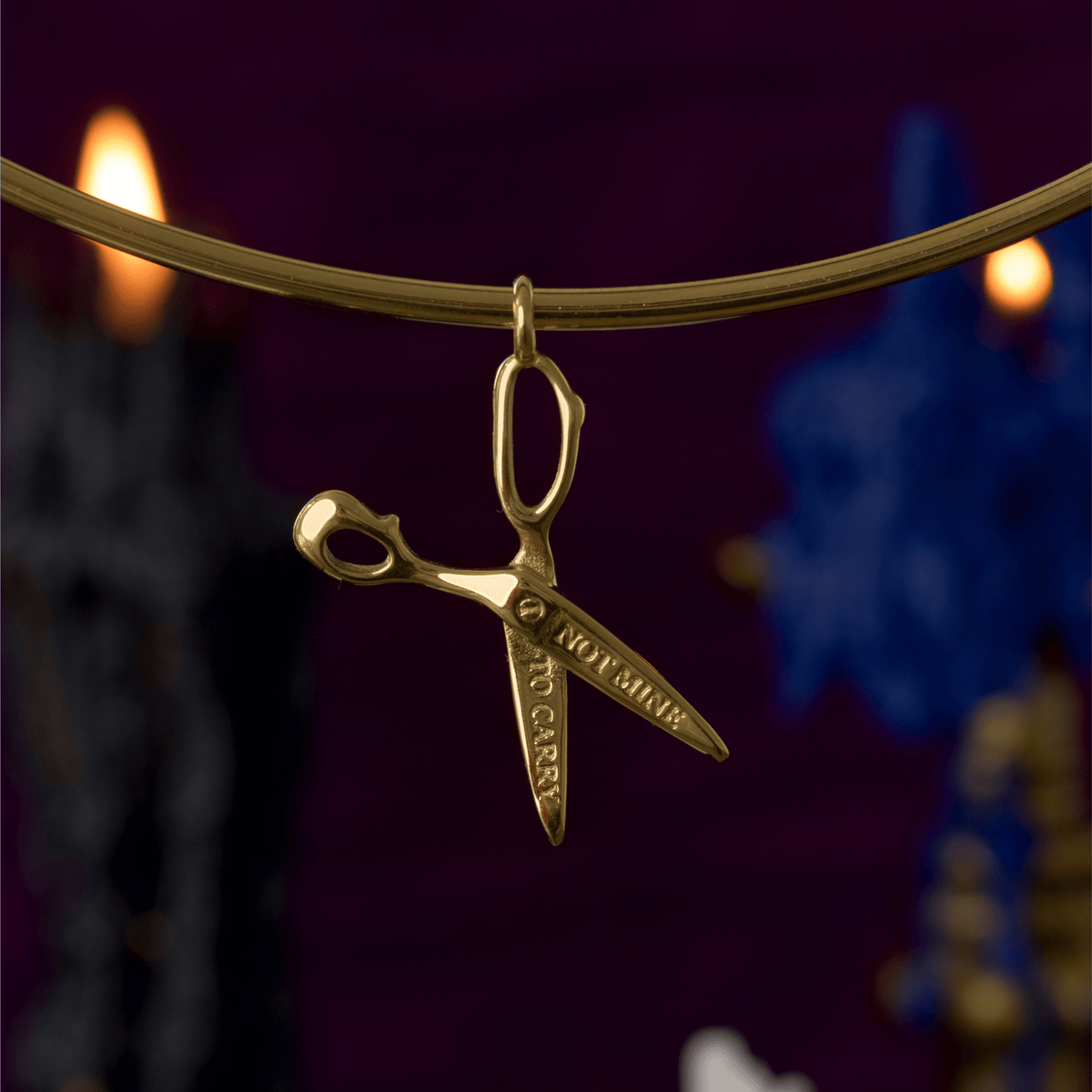 Scissors Charm
