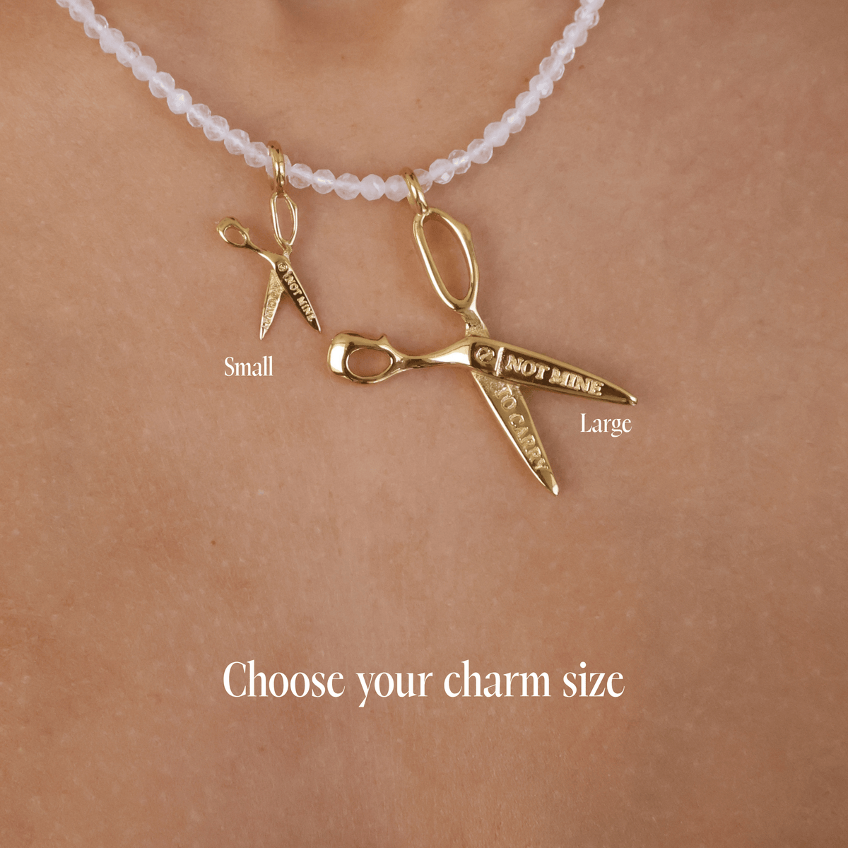 Scissors Charm