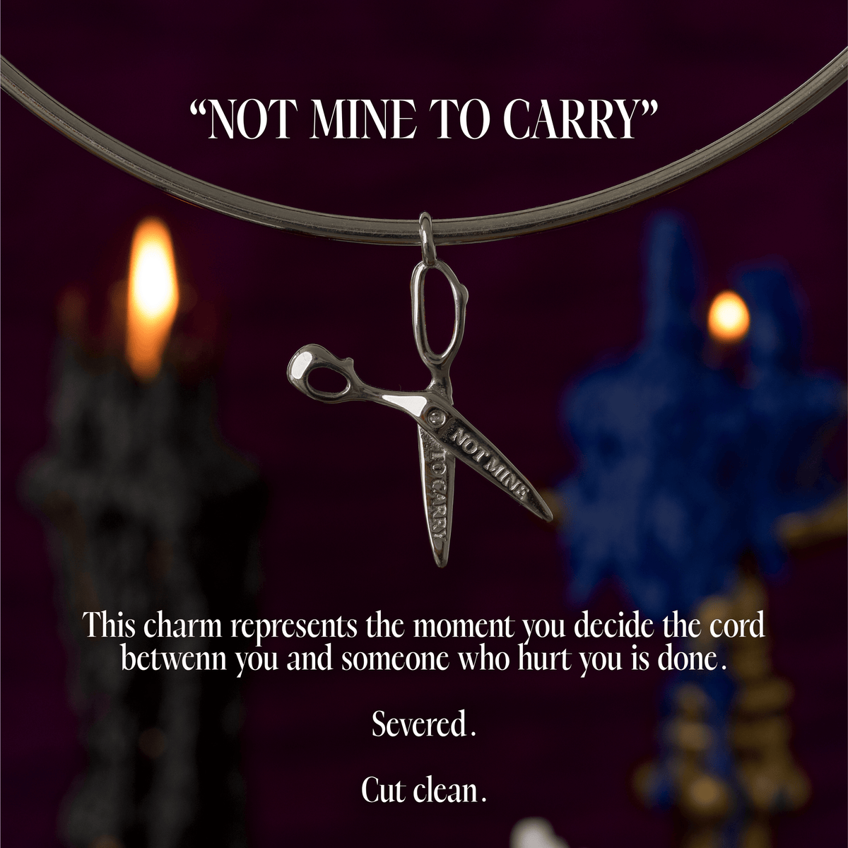 Scissors Charm