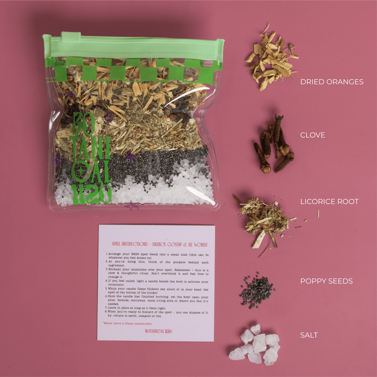 Spell Pack - Silence Gossip & Ill Words