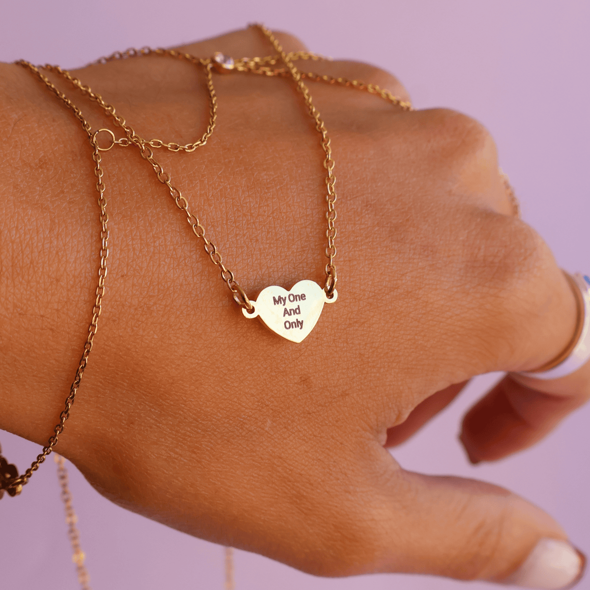 With Love Heart Necklace