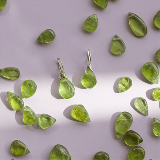 Peridot to Attract Abundance - Crystal Charm