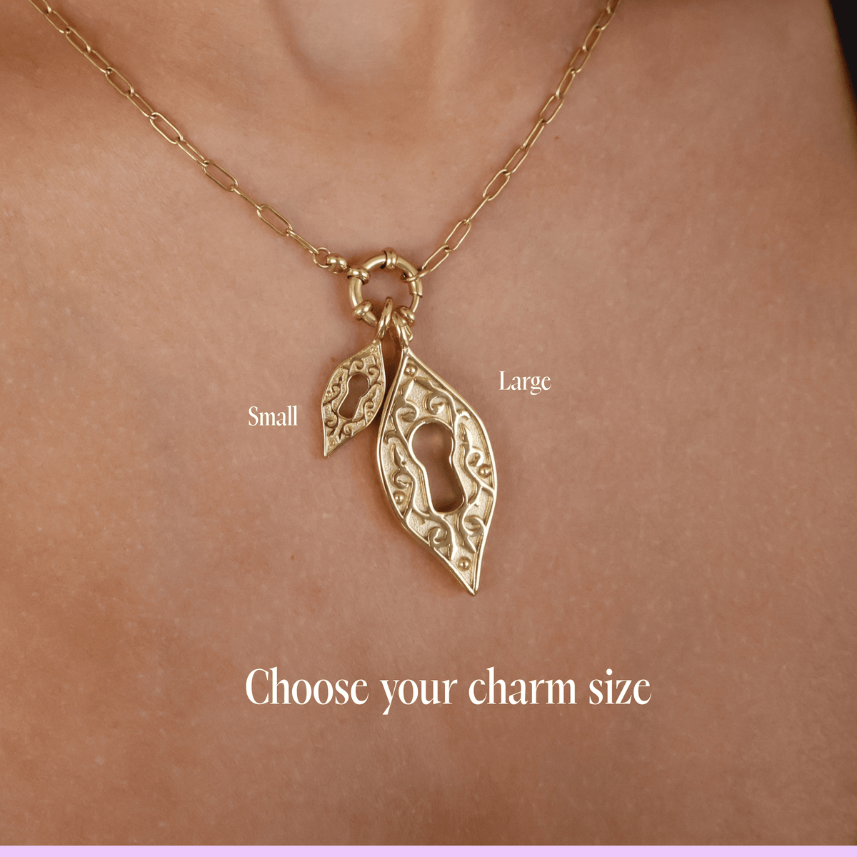 Padlock Charm