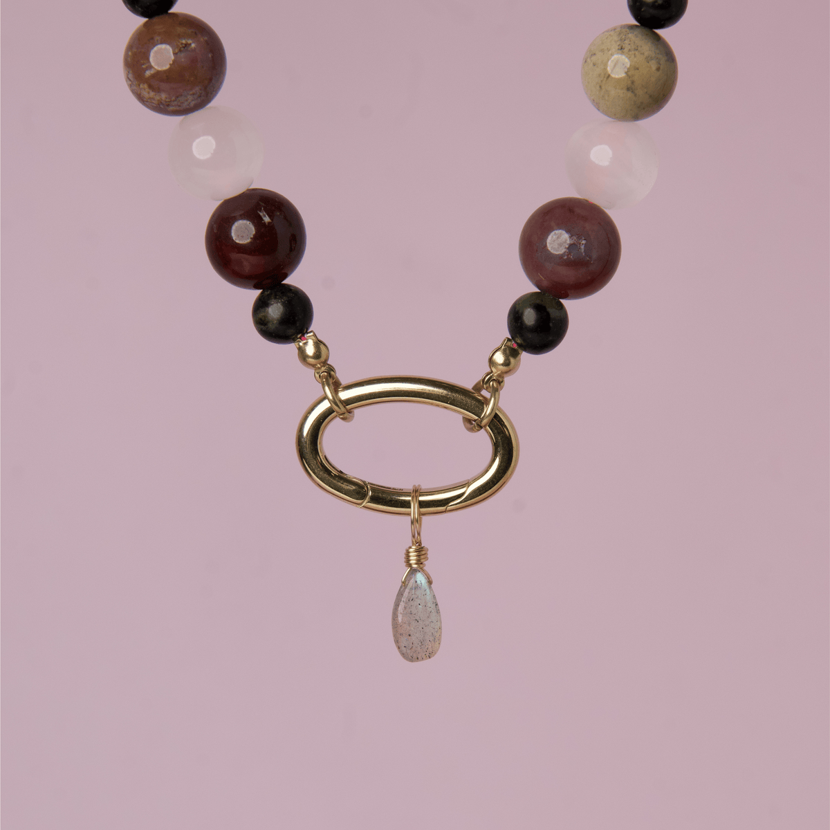 Trust the Universe Bundle: Labradorite + Grounded Necklace (Change)