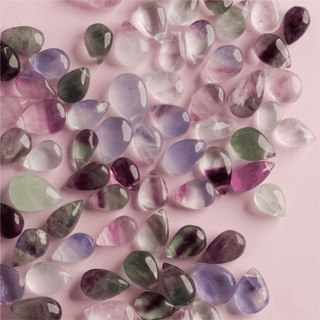 Rainbow Fluorite for Less Overthinking - Crystal Charm