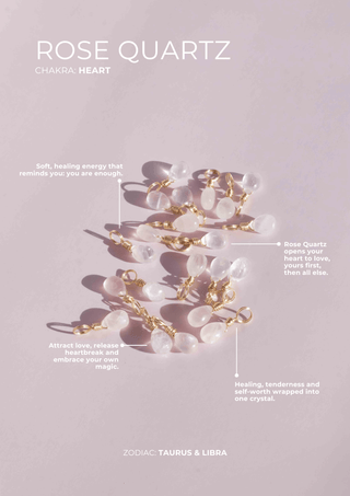 Rose Quartz Droplet