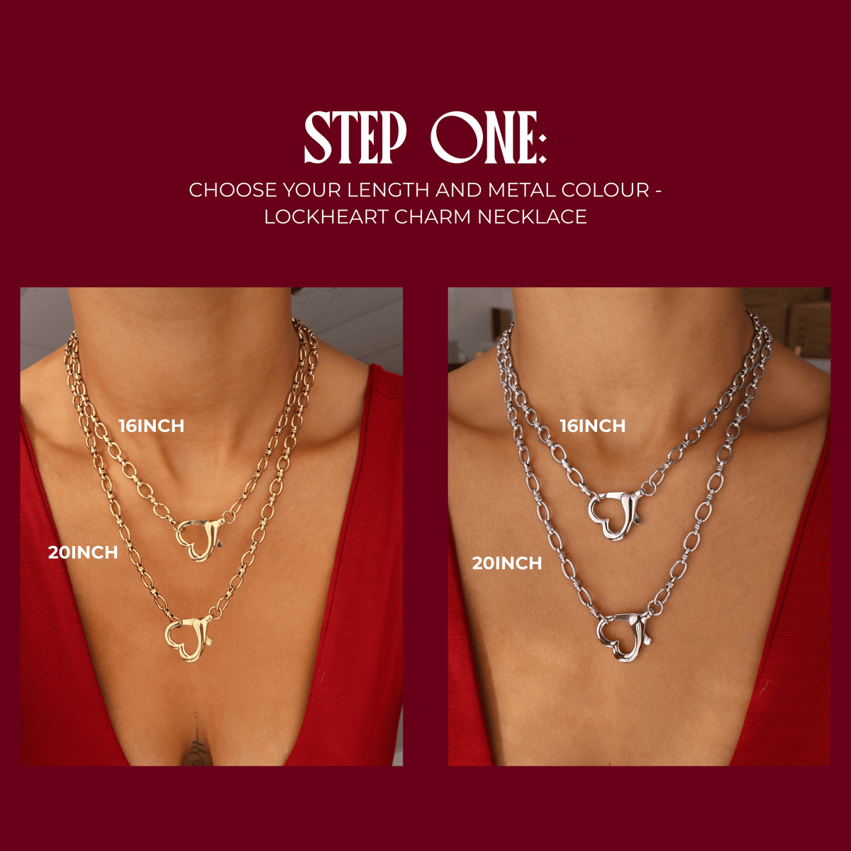 Lockheart Charm Bundle: 2x Charms Included