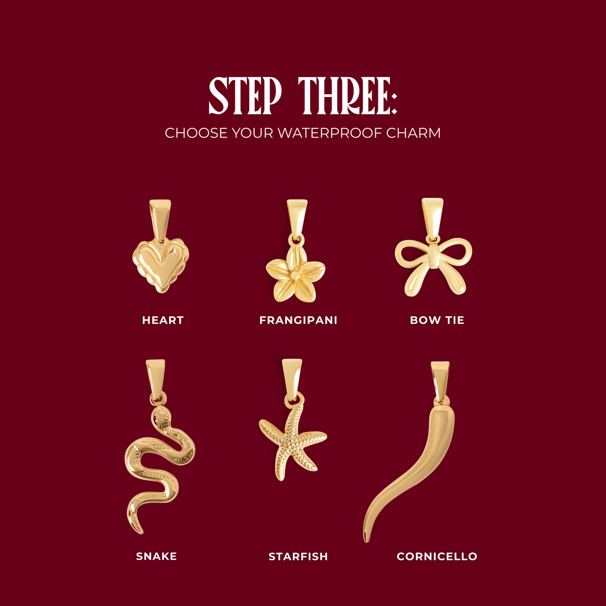 Lockheart Charm Bundle: 2x Charms Included