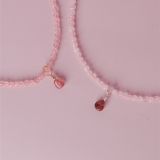 Fill Your Own Cup Bundle: Crystal Charm + Necklace (Self Love)