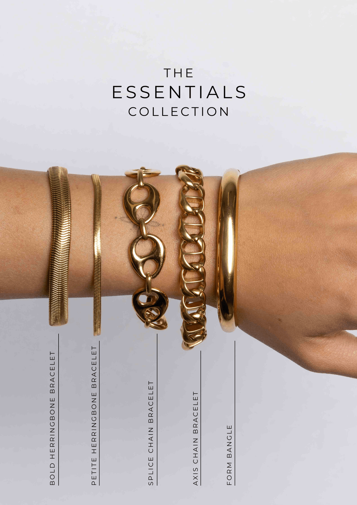 Petite Herringbone Bracelet
