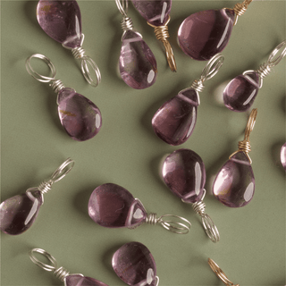 Ametrine for Balance - Crystal Charm